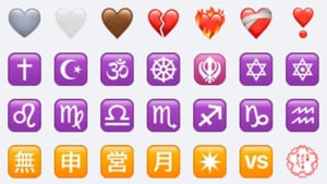 El emoji de corazón con un punto debajo tiene significados relacionados con el amor y también con la salud.