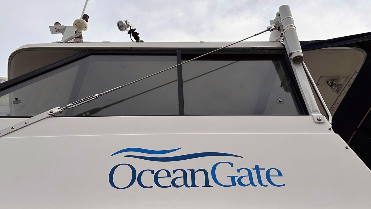 El logo de OceanGate Expedition