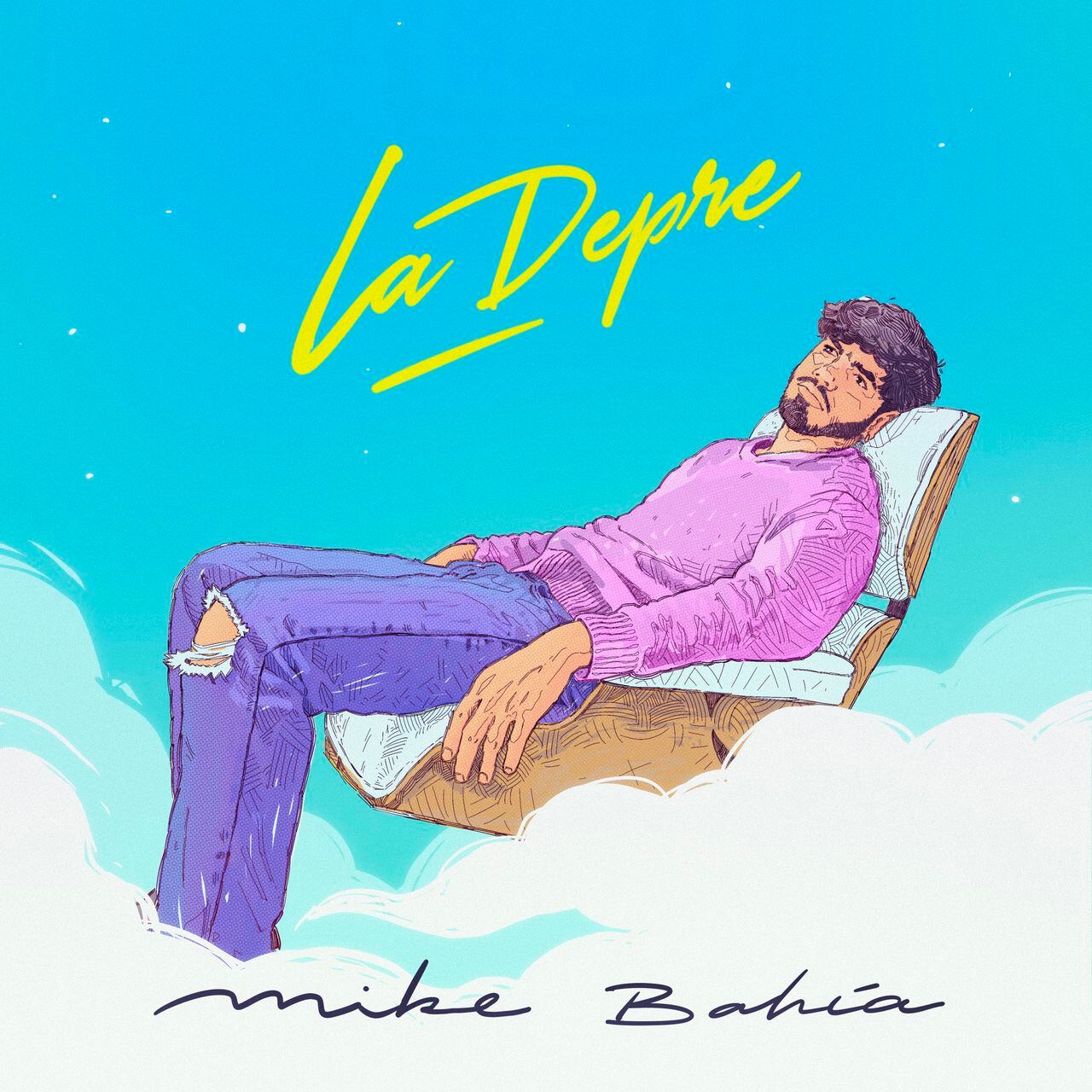 Mike Bahía presentó la canción La Depre, del álbum que saldrá en 2024.