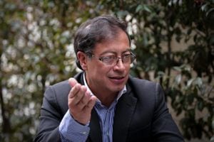Gustavo Petro, candidato presidencial de la Colombia Humana.