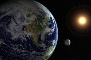 Un Acontecimiento Espacial Deslumbrante: Cuando una Erupción Solar Resuena en la Tierra, la Luna y Marte.