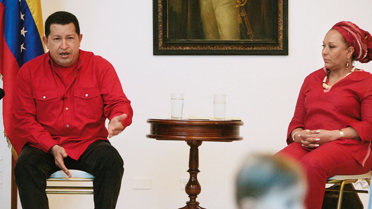  La senadora Piedad Córdoba fue muy cercana al mandatario venezolano Hugo Chávez.
