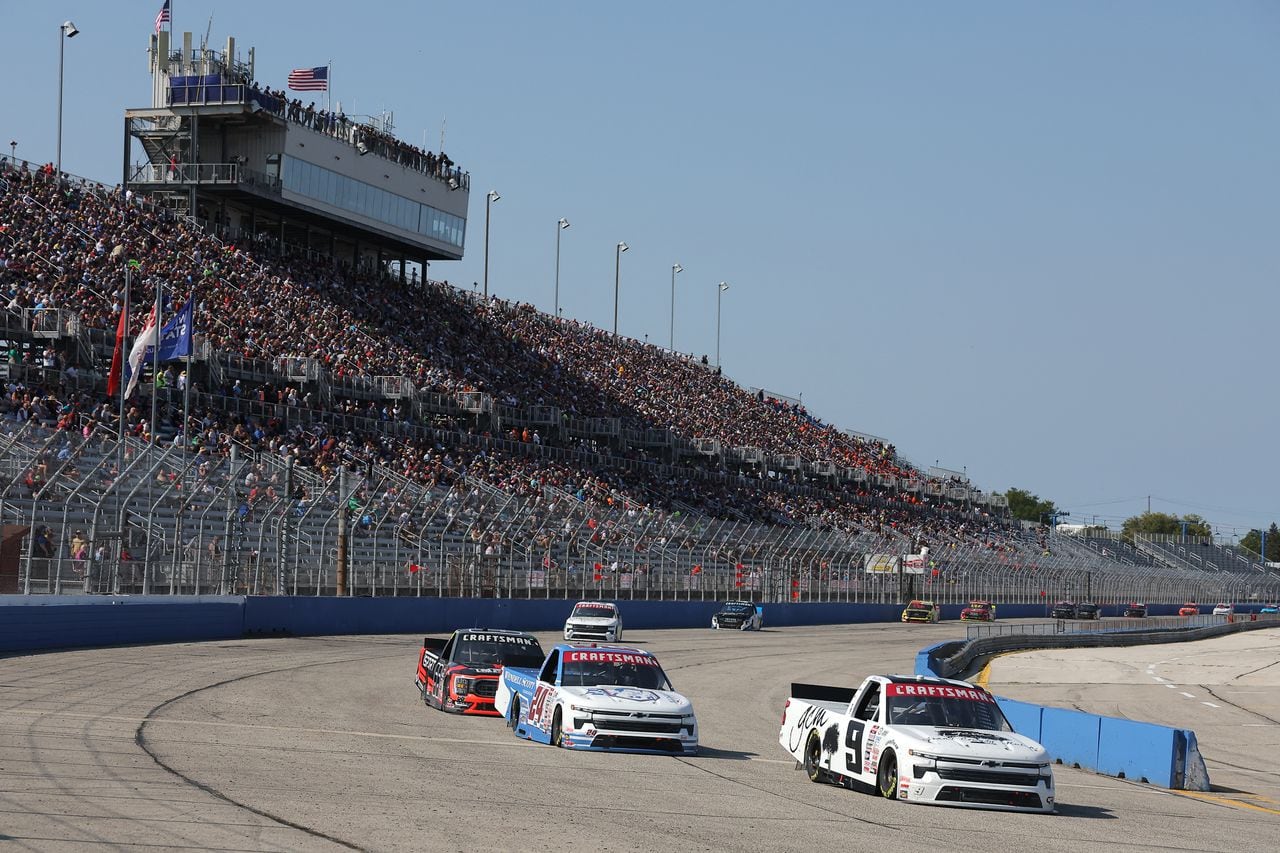 Una de las carreras de la NASCAR que se están llevando a cabo en este 2023