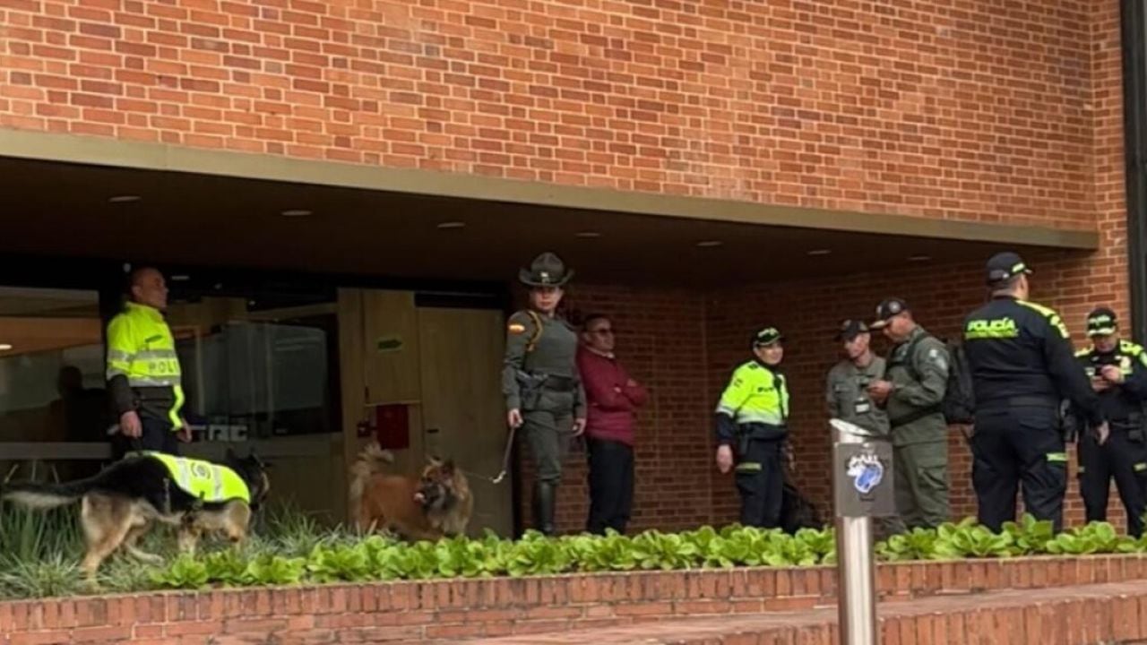 La Policía Nacional descartó posible atentado en Bogotá.
