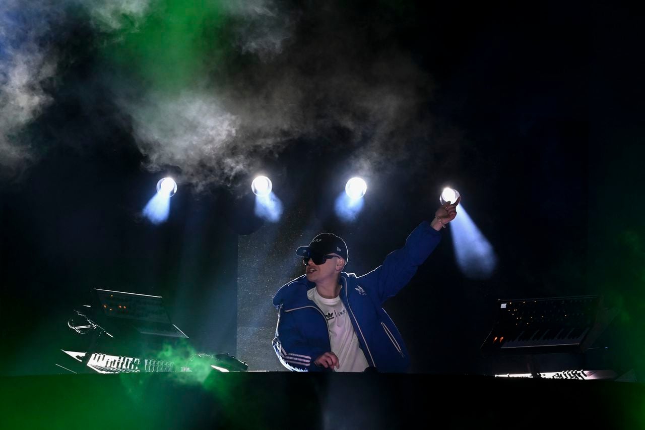 El DJ y productor discográfico argentino Bizarrap se presentó durante el BZRP Live Tour en Buenos Aires, el pasado 20 de abril de 2023.