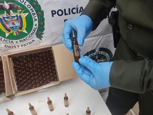 Incautan 287 ampollas de fentanilo en Medellín y Cali