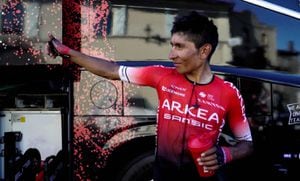 Nairo Quintana, ciclista colombiano del Arkea.