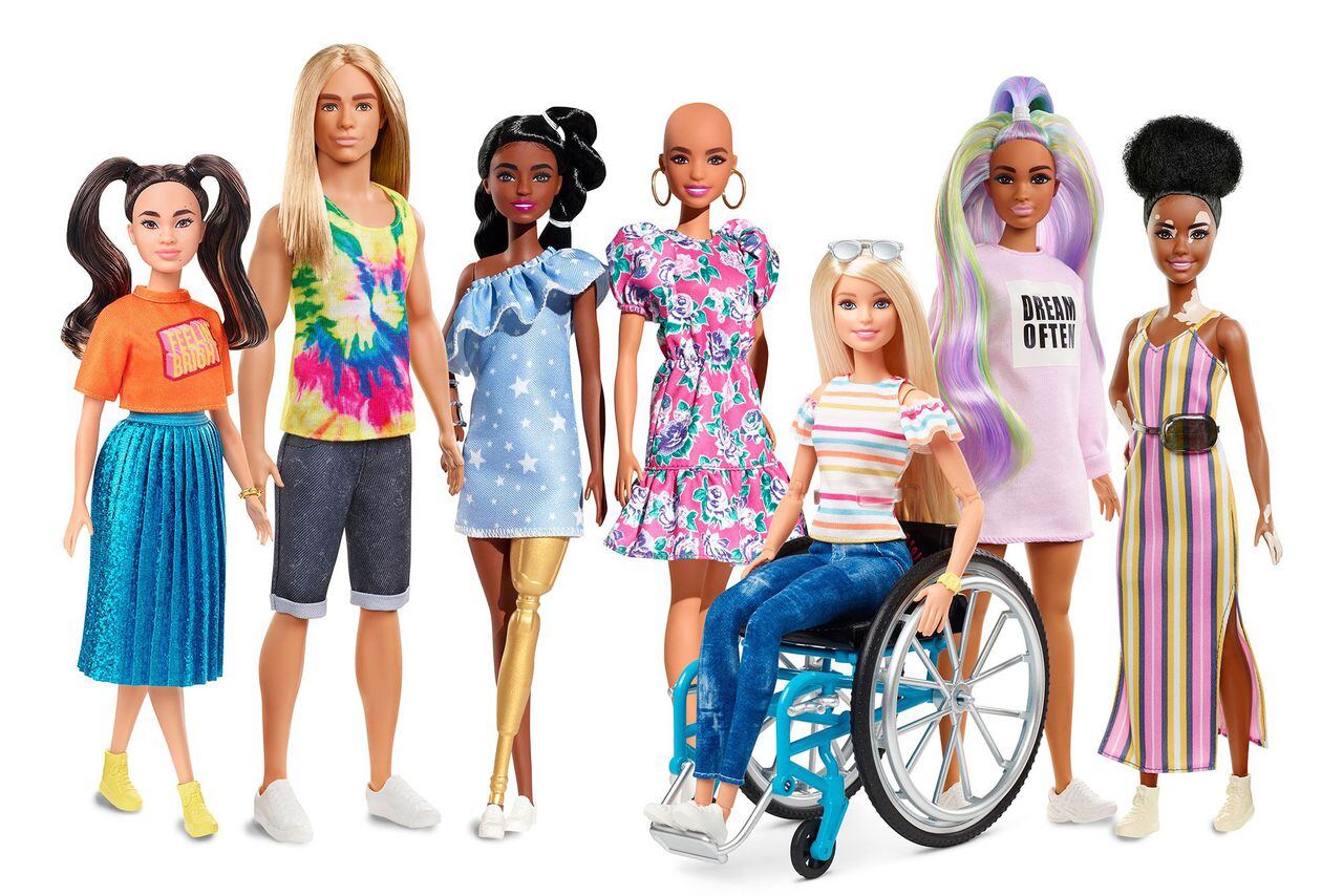 Mattel creó la línea fashionista en aras de fortalecer la inclusión y diversidad.