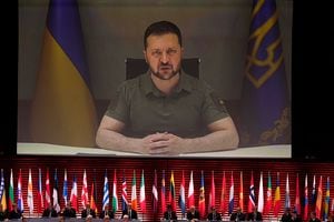 El presidente de Ucrania, Volodímir Zelenski, participa en una cumbre junto a 50 líderes europeos, con la intención de demostrar fuerza diplomática frente a Rusia. Imagen de referencia.