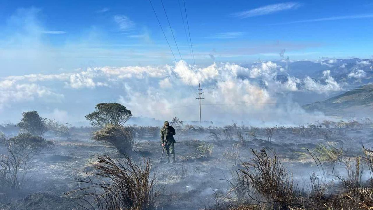 Incendios en Colombia. Imagen de referencia.