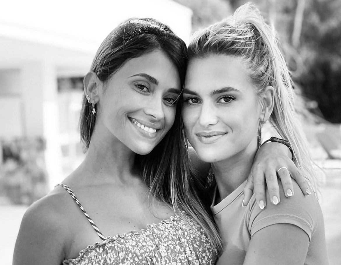 Elena Galera y Antonella Roccuzzo son grandes amigas desde que sus esposos jugaron juntos en Barcelona.