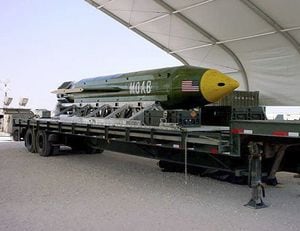 La 'madre de todas las bombas' es el artefacto no nuclear más poderoso que tiene Estados Unidos.