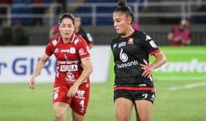 Independiente Santa Fe igualó con América en la final de vuelta de la Liga Femenina Betplay.