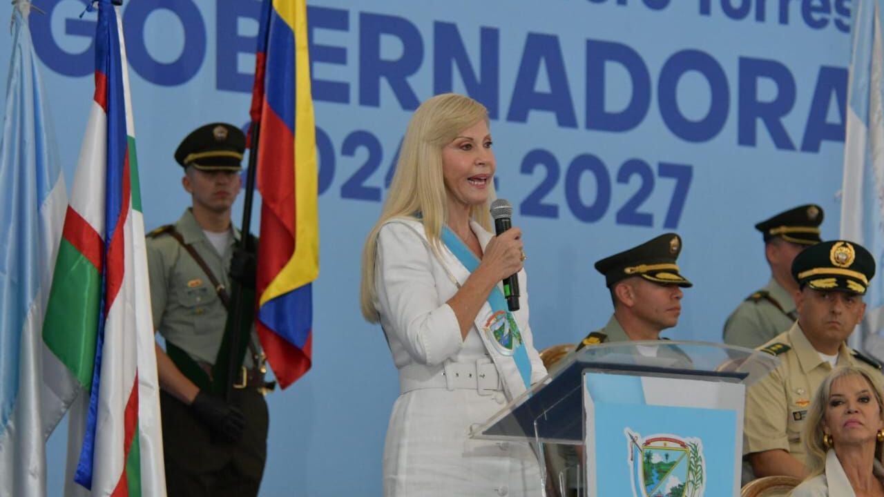 Posesión de la nueva gobernadora del Valle Dilian Francisca Toro
