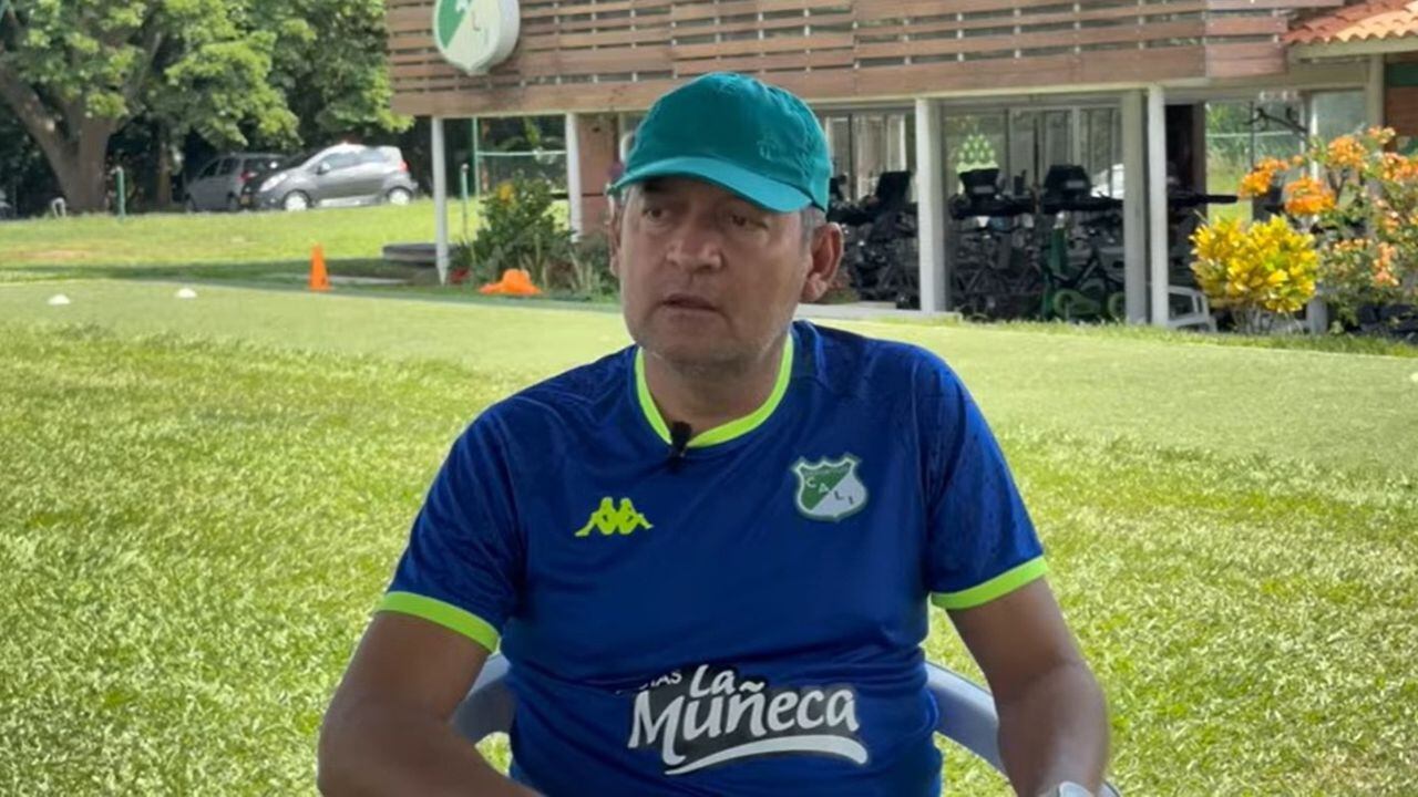 Jorge Ríos concedió unas palabras al departamento de prensa del Deportivo Cali.