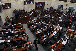 Plenaria del Senado sobre la eleccion del nuevo contralor
Bogota agosto 2 del 2022
Foto Guillermo Torres Reina / Semana