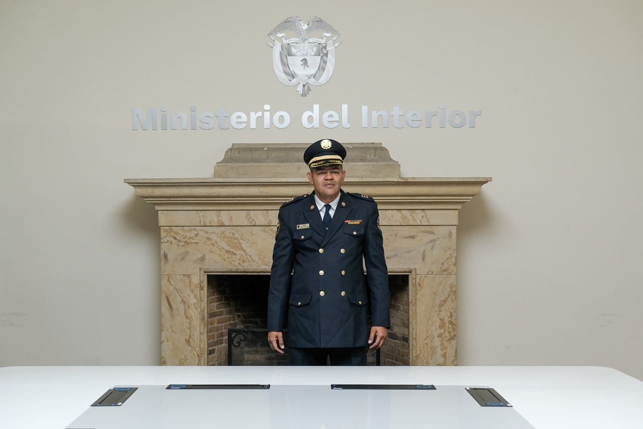 Capitán Arbey Hernán Trujillo Méndez, nuevo director general de la Dirección Nacional de Bomberos de Colombia.
