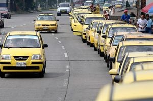 El pico y placa para taxis en Cali ahora será desde las 5:00 a.m. hasta las 10:00 p.m.