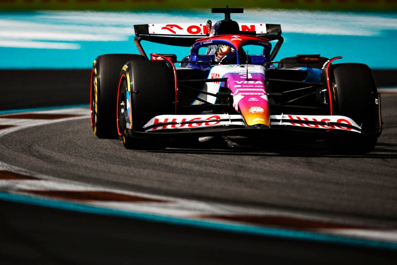 El australiano Daniel Ricciardo (Racing Bulls) dio la sorpresa al hacerse con el cuarto puesto en la jornada de clasificación.