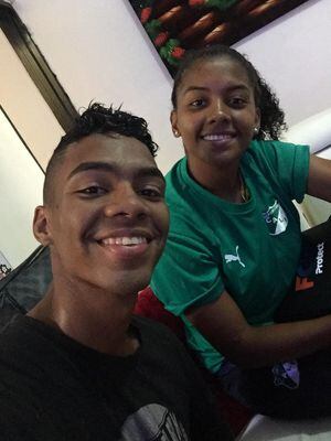 Paulo Andrés estuvo pendiente de la participación de su hermana en el Mundial Femenino 2023.