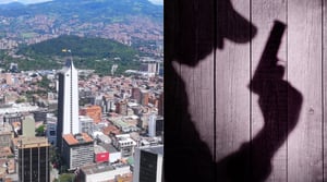 Investigan asesinato de tres personas en Medellín.