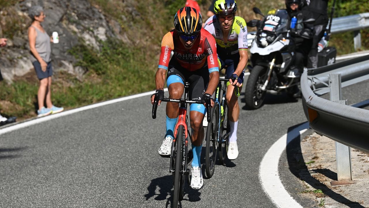 Santiago Buitrago fue octavo en la jornada 17 de la Vuelta.
