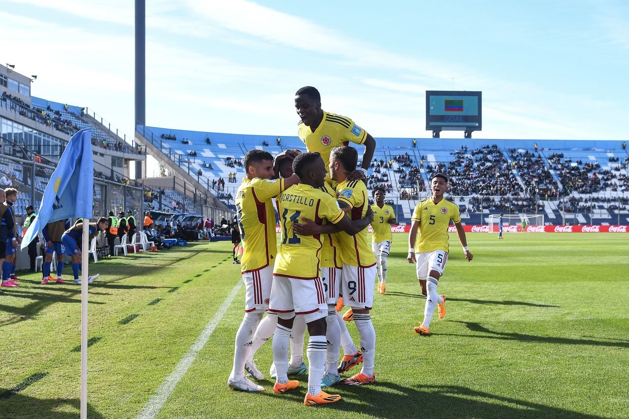 Colombia derrotó a Eslovaquia 5 goles a 1 y pasa a cuartos de final del munidal sub20 Argentina 2023.