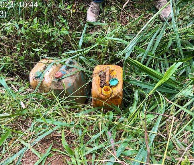 30 kilos de explosivos fueron hallados en zona rural de Jamundí.