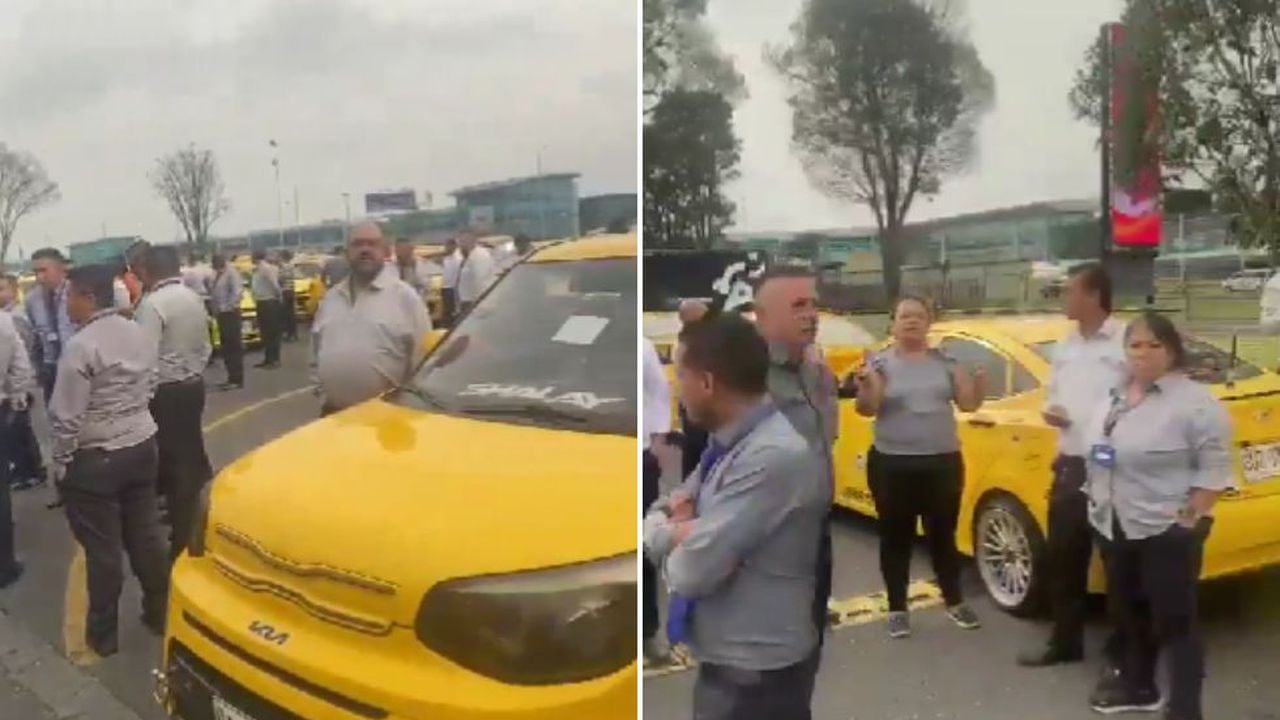 Por segundo día consecutivo, varios conductores se manifestaron en contra de aplicaciones como Uber y Didi, a las que consideran ilegales.