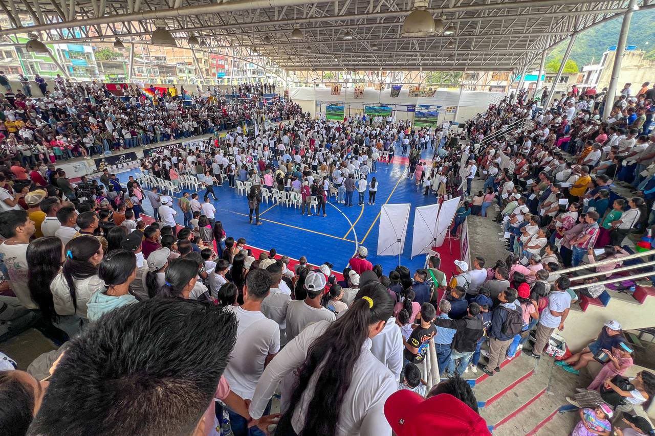 Diálogos Regionales para la Paz en Samaniego, Nariño.