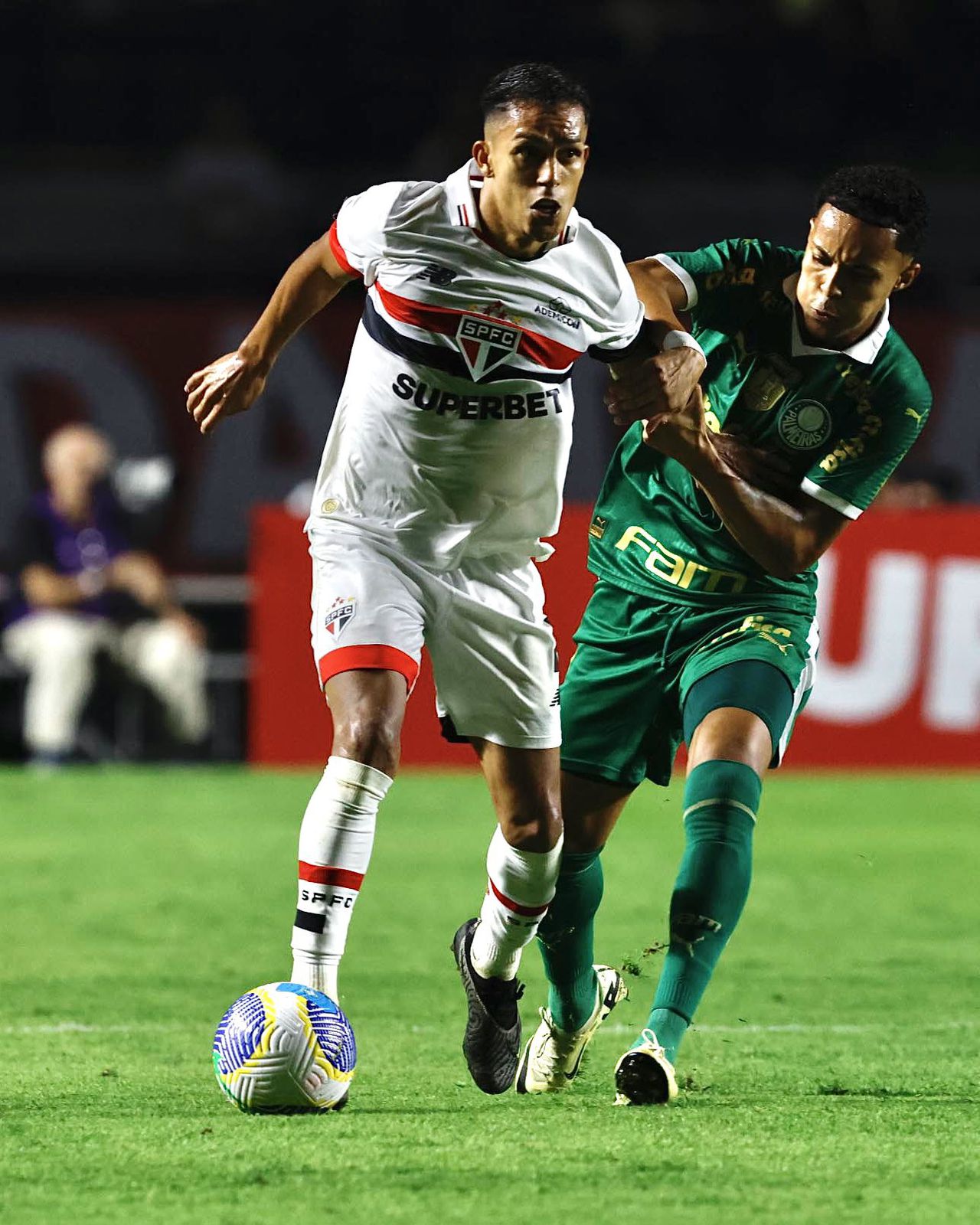 Sao Paulo vs Palmeiras por el brasileirao