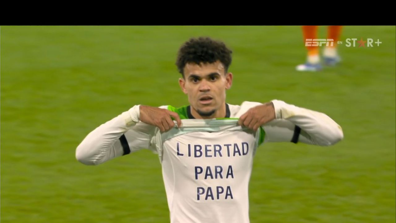 Luis Díaz marcó en su regresó con el Liverpool y pidió la libertad de su padre.