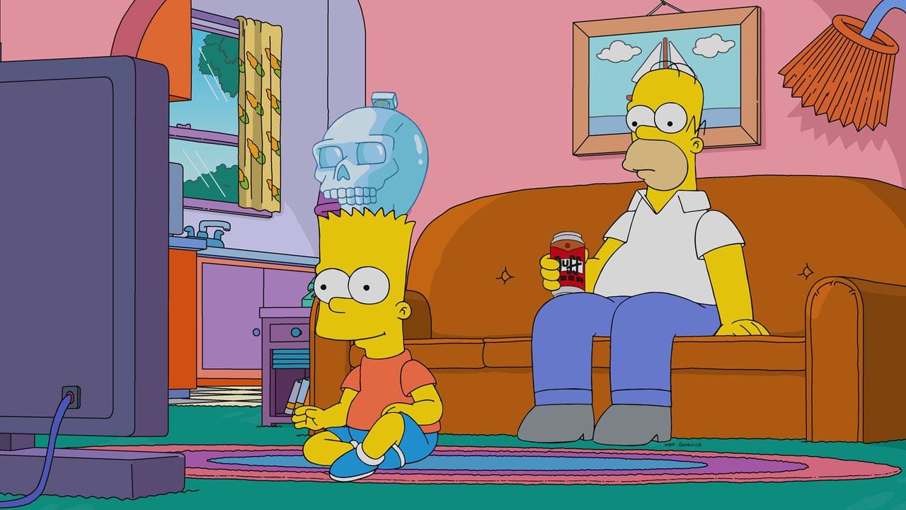 Homero y Bart han protagonizado momentos únicos en la famosa serie norteamericana