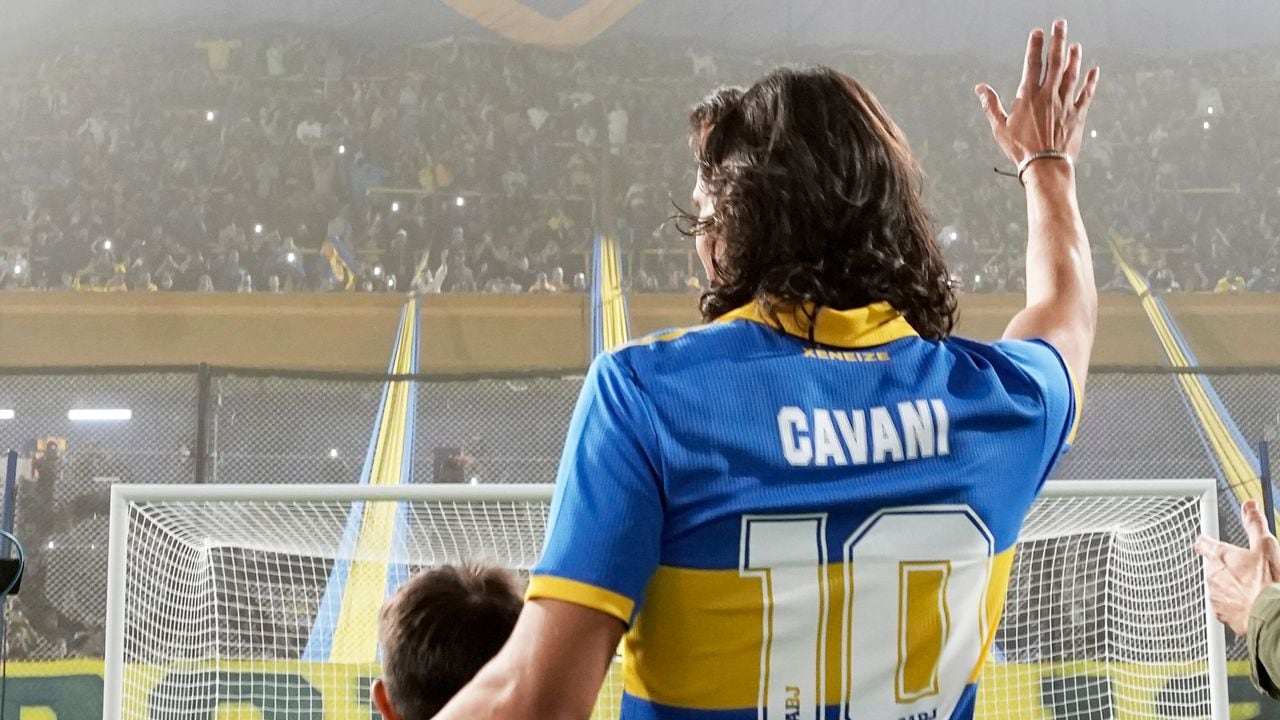 Edinson Cavani es presentado como nuevo jugador de Boca Juniors en la Bombonera