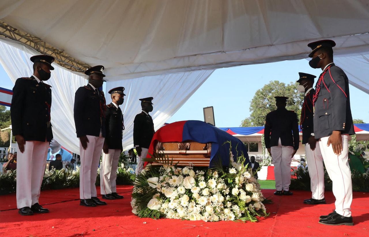 Funeral del presidente Jovenel Moïse
