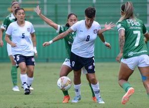 Liga femenina Deportivo Cali vs Boyacá Chicó