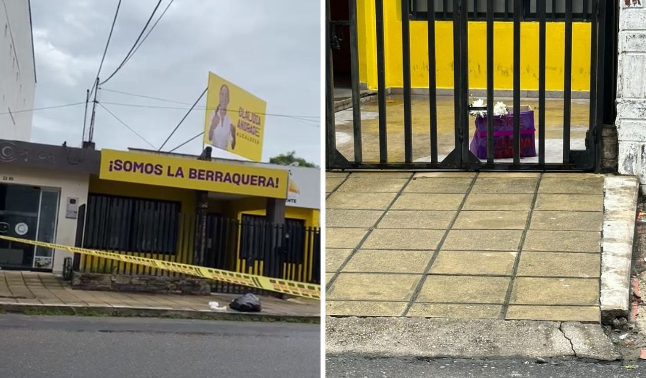 Paquete sospechoso en sede de Claudia Andrade, candidata alcaldía de Barrancabermeja.