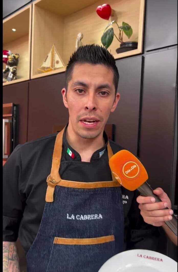 Chef mexicano Daniel Lugo Alvarado