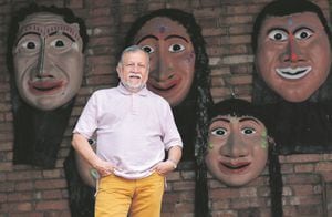 El maestro Orlando Cajamarca, dramaturgo y actor, director del Teatro Esquina Latina de Cali, uno de los espacios históricos y emblemáticos de las artes dramáticas en la ciudad.