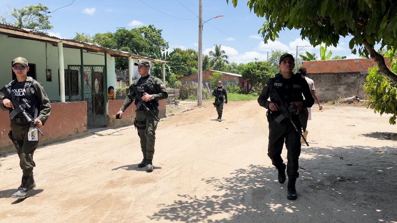 Intensifican operativos de seguridad en el corregimiento San José de Los Chorros.