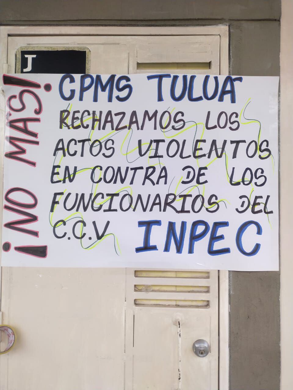 Los trabajadores de la cárcel de Tuluá fueron víctimas de amenazas por parte de una organización criminal que delinque en el municipio.