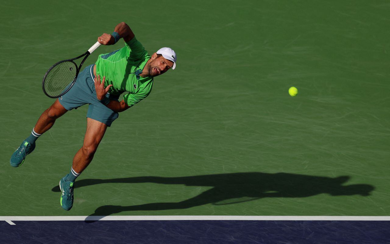 Djokovic regresó con victoria al Masters 1000 de Indian Wells