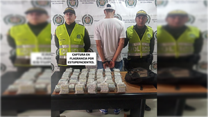 Un extranjero fue capturado con cargamento de marihuana en el nororiente de Cali.