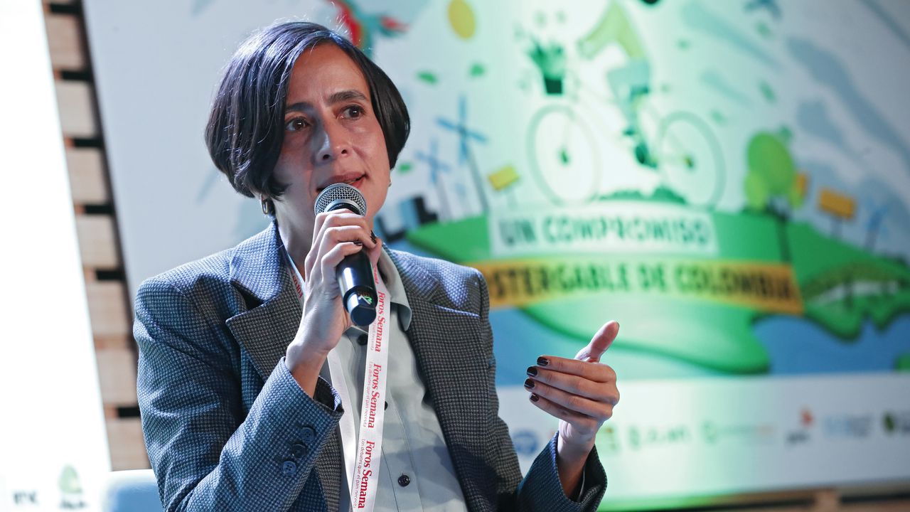 Susana Muhamad, Ministra de Ambiente y Desarrollo Sostenible.