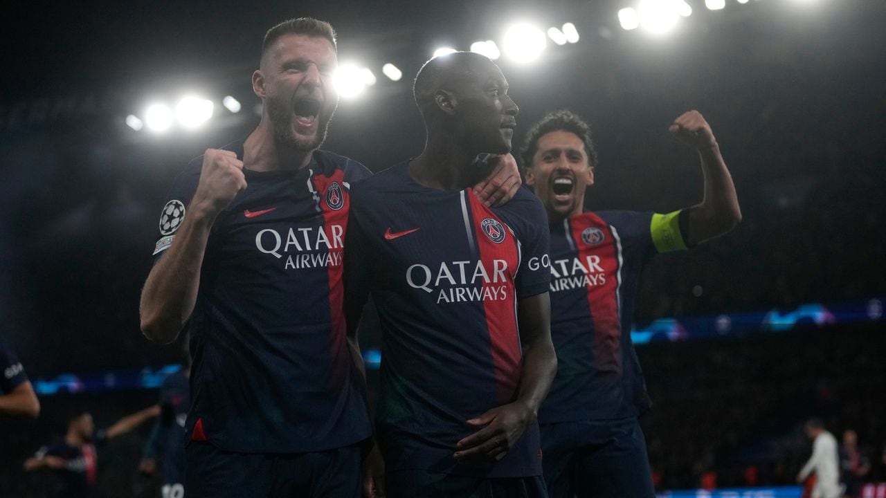 Imagen de la victoria del PSG sobre el Milán por la tercera jornada de la fase de grupos de la UEFA Champions League 2023-2024