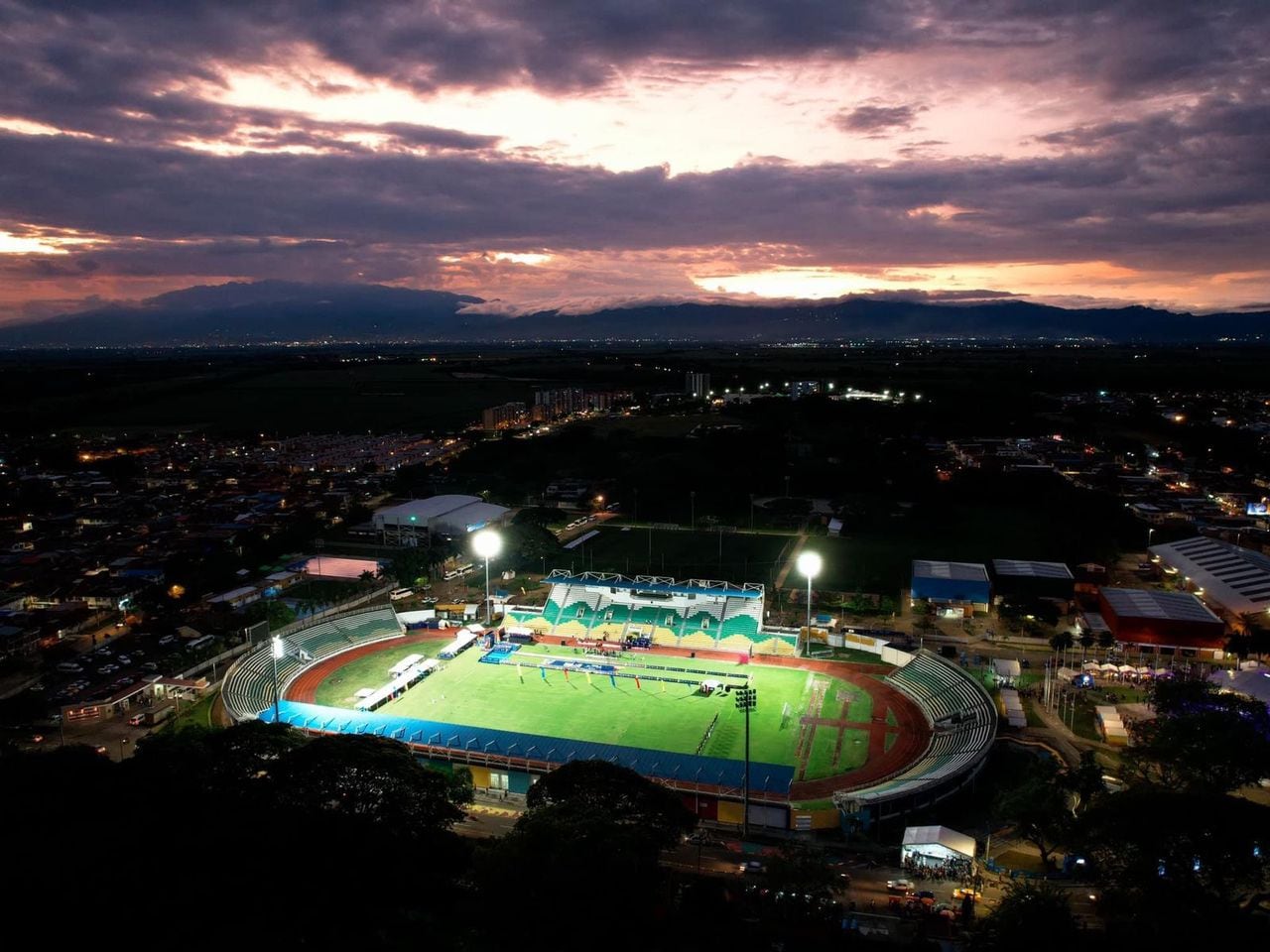 Imagen del estadio Francisco Rivera Escobar, sede de Internacional FC de Palmira.