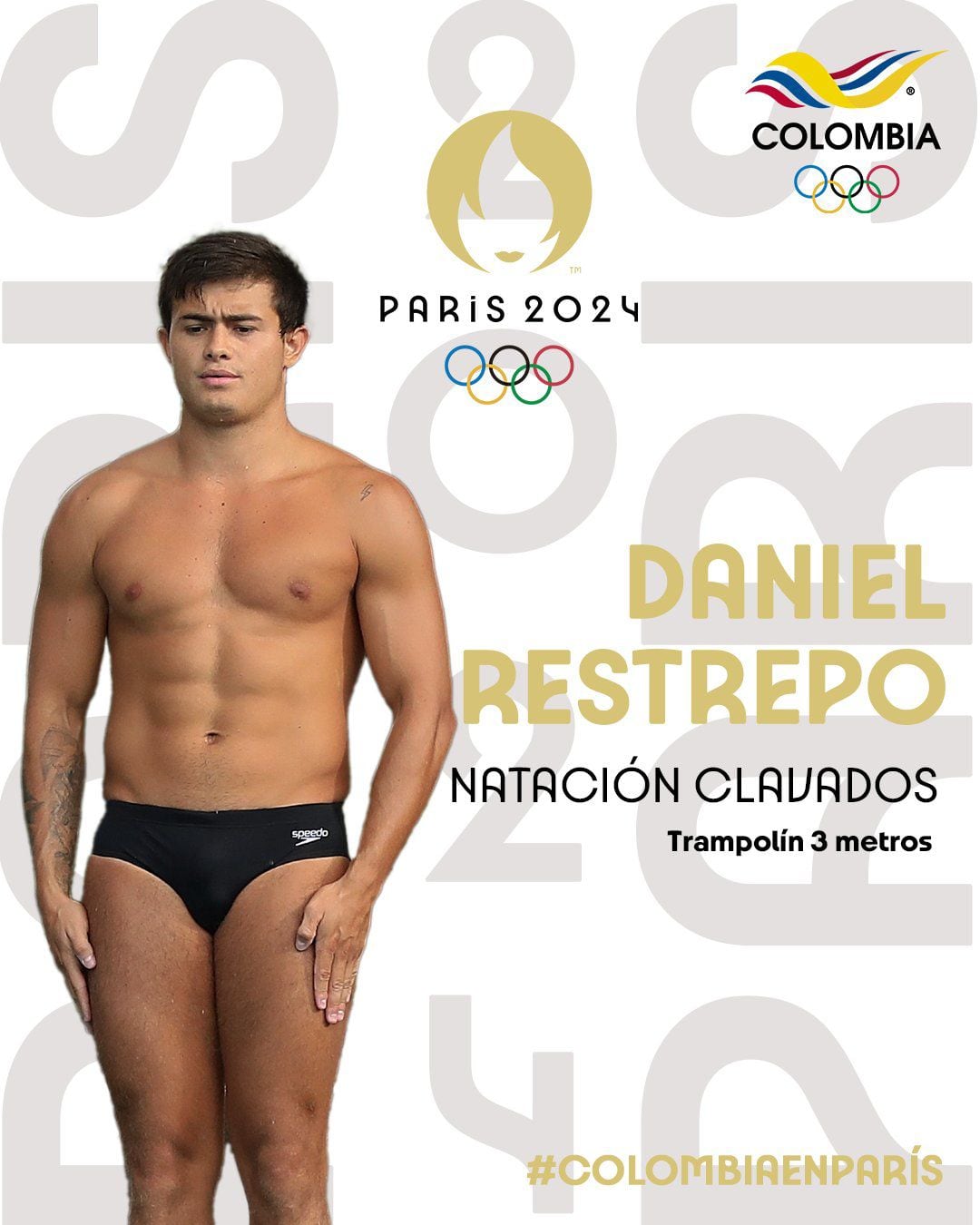 Daniel Restrepo sacó boleto para participar en los Juegos Olímpicos de París 2024