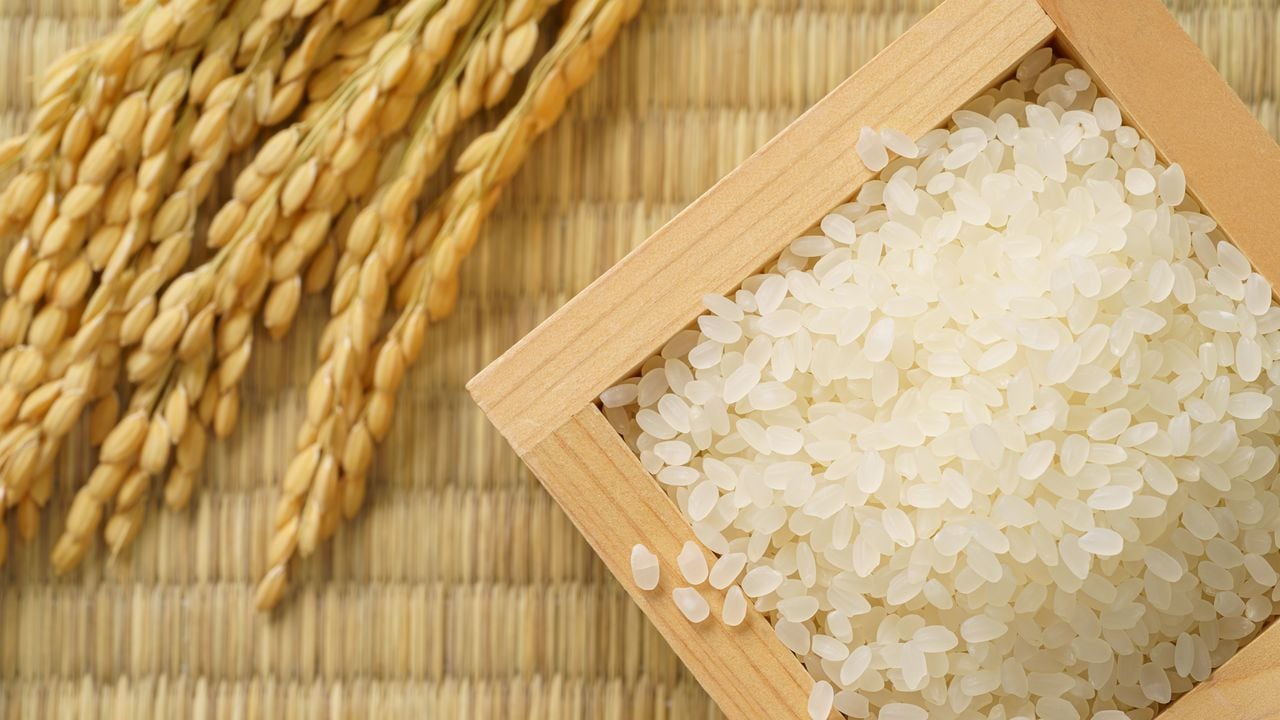 El arroz es un tipo de grano integral.