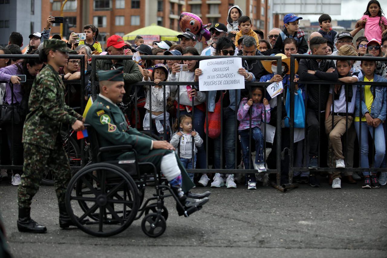 Desfile 20 de julio en Bogotá