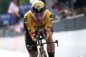 Primoz Roglic ganó la etapa 20 del Giro de Italia 2023